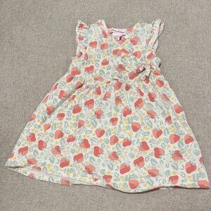 Tommy Bahama Kids Dress with Red and Yellow Heart Print